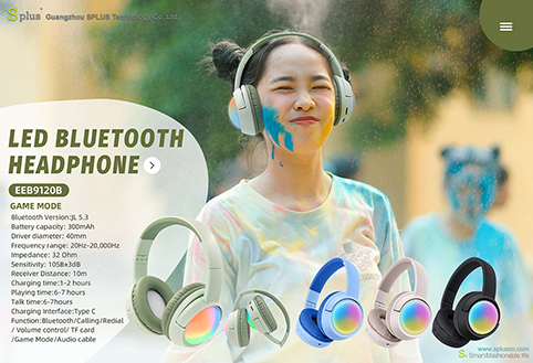LED Bluetooth Headphone
